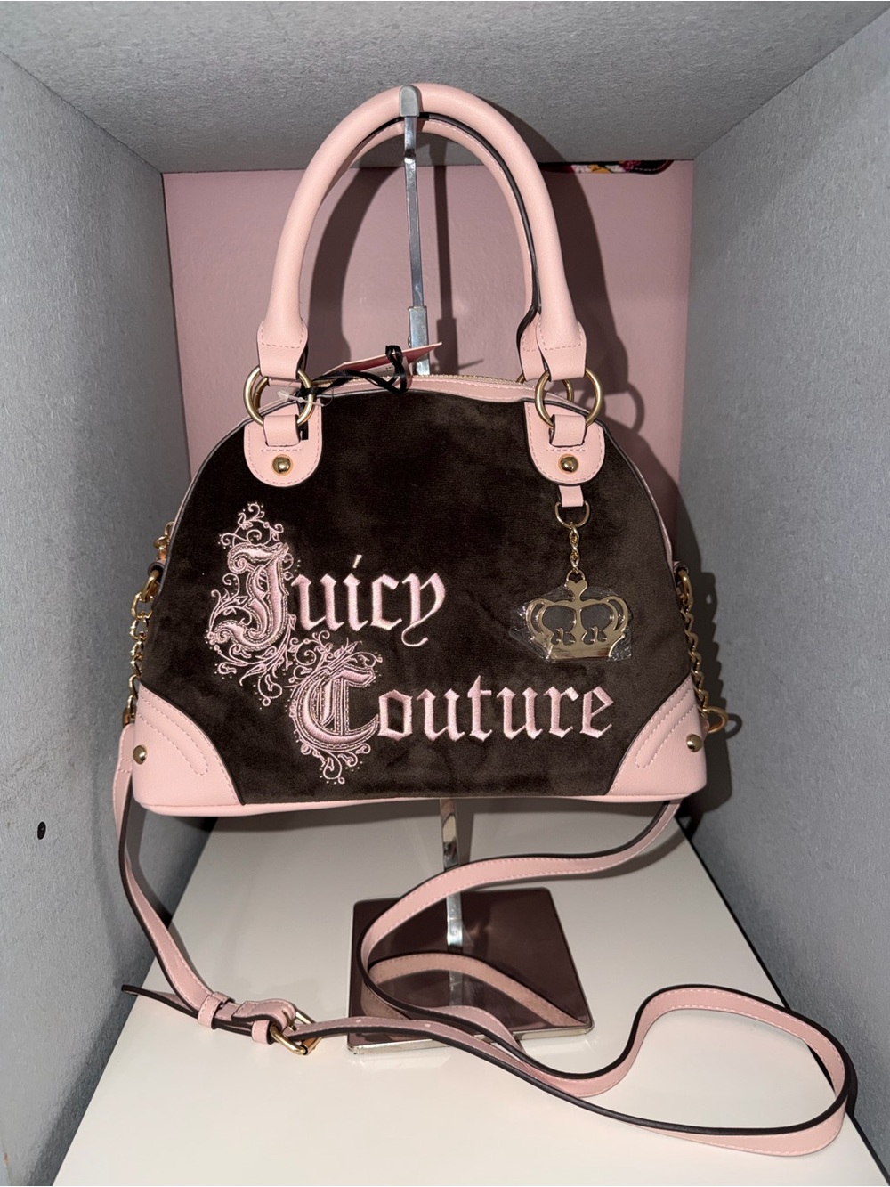 Juicy Couture Juicy Renaissance Satchel NWT Chocolate